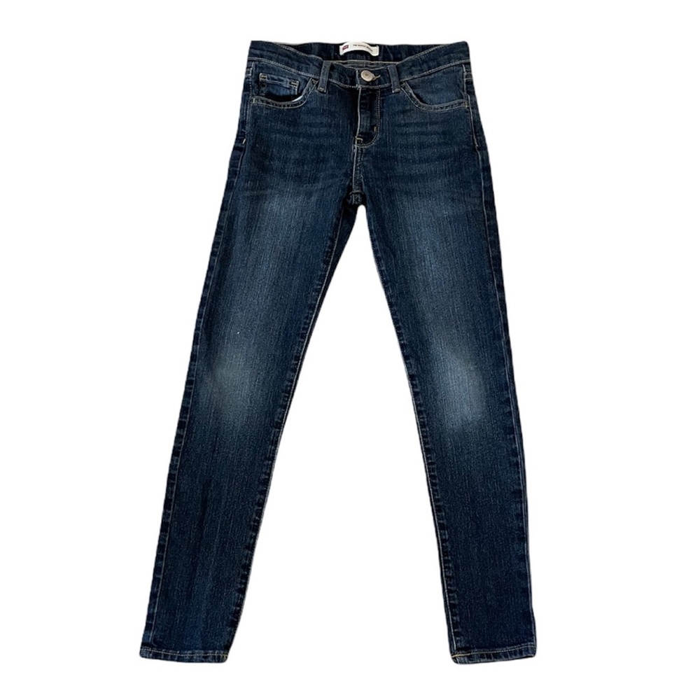 Levi’s 710 Super Skinny Jeans Girls size 10 Regular Dark Wash Blue